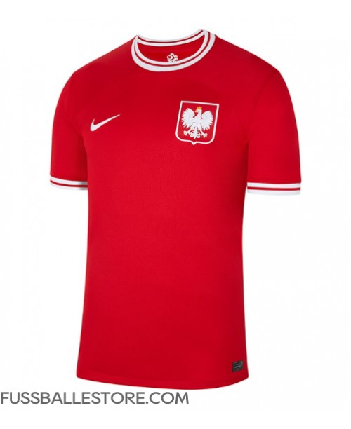 Günstige Polen Auswärtstrikot WM 2022 Kurzarm